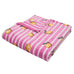 Fusion Bedding Summer Fruits Pink 120cm x 150cm Throw
