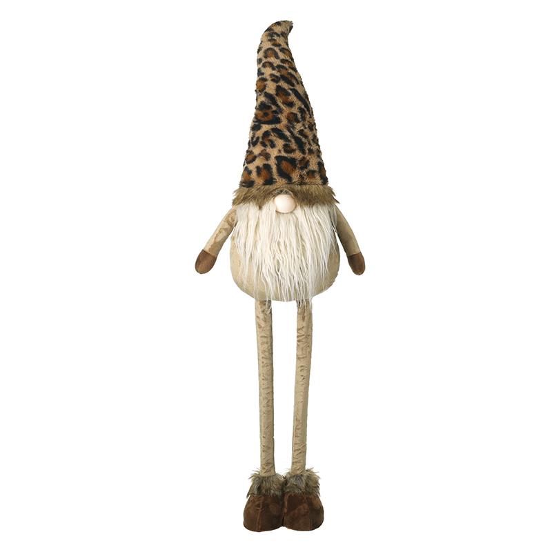 Heaven Sends SUZ691A Tall Gonk with Leopard Print Hat