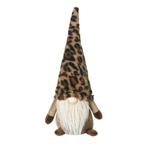 Heaven Sends SUZ692A Gonk with Leopard Print Hat