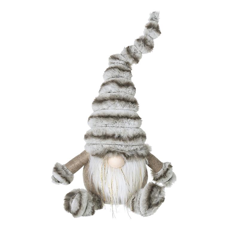 Heaven Sends SUZ695B Furry Grey Hat Sitting Gonk