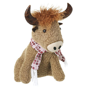 Heaven Sends SUZ702 Highland Cow Doorstop