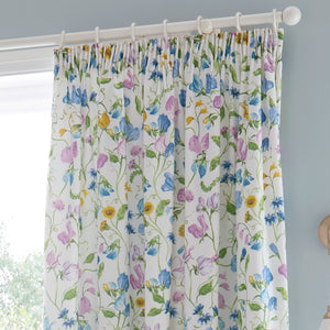 Dreams n Drapes Sweetpea Floral Lilac Duvet Set