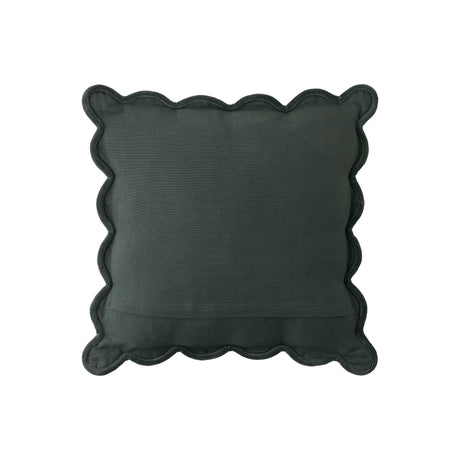 Laura Ashley Brady Scalloped Microfibre Filled 43cm x 43cm Cushion