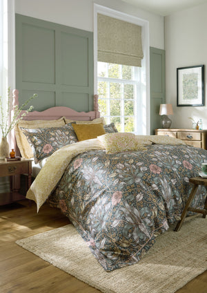 William Morris at Home Spring Thicket Mineral Duvet Set