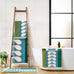 Orla Kiely Stem Check Willow 100% Cotton 580gsm Towels