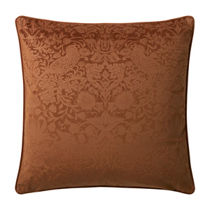 William Morris at Home Strawberry Thief Embossed Microfibre Filled Cushion