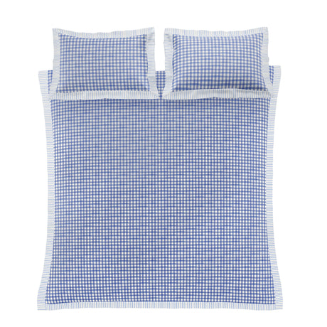 Bluebellgray Sunday Stripe Blue Duvet Set