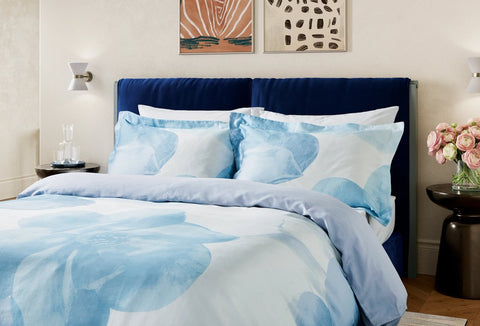 Ted Baker Photo Magnolia Blue Duvet Set