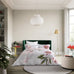 Ted Baker Peony Floral Grey Duvet Set