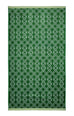 Ted Baker Ribbon Stripe Green 100% Cotton 550gsm Towels