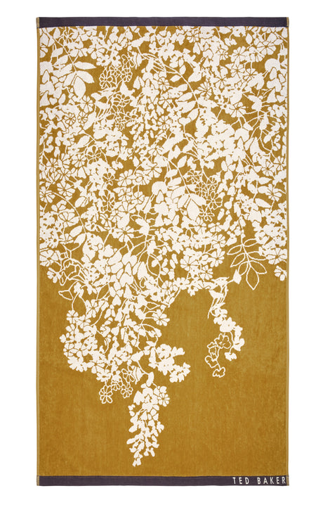 Ted Baker Wisteria Gold 100% Cotton 550gsm Towels