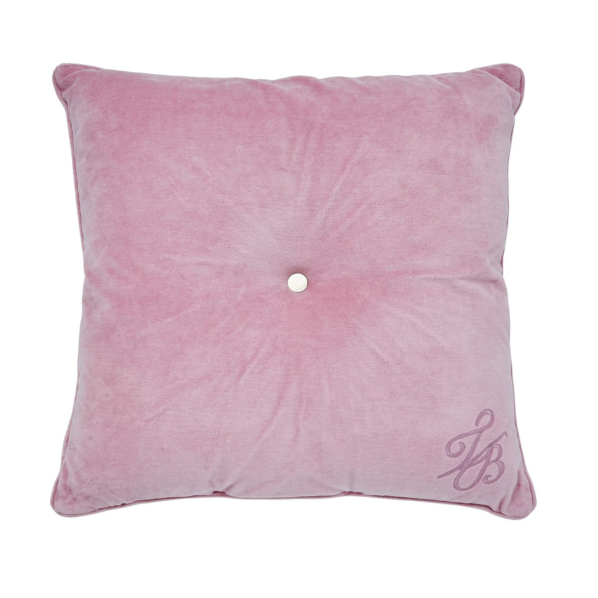 Ted Baker TB Branded Button 50cm x 50cm Fibre Filled Cushion