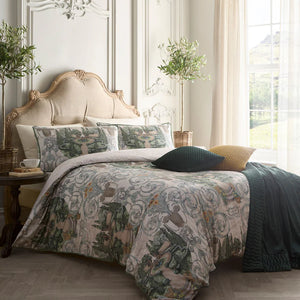 Laurence Llewelyn Bowen Tuscan Garden Green Duvet Set