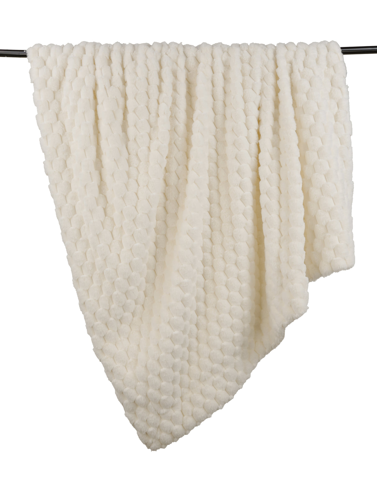 Paul Moneypenny Koochikoo Sculpted Faux Rabbit 130cm x 170cm Throw