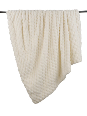 Paul Moneypenny Koochikoo Sculpted Faux Rabbit 130cm x 170cm Throw