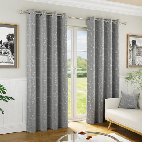 Tyrone Tivoli Blackout Eyelet Embroidery Curtains