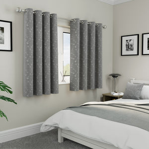 Tyrone Tivoli Blackout Eyelet Embroidery Curtains