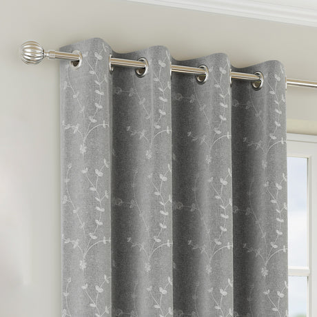 Tyrone Tivoli Blackout Eyelet Embroidery Curtains