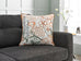 The Lyndon Company Naive Floral 50cm x 50cm Polyester Filled Cushion