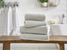 The Lyndon Company Egyptian Spa 100% Cotton 700gsm Silver Towels