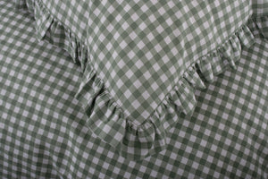 The Lyndon Company Gingham Frilled Duvet Set