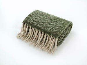 The Lyndon Company Moorland Premium 100% Wool 130cm x 170cm Throw