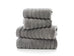 The Lyndon Company Ribbleton 100% BCI Cotton 700gsm Zero Twist Dove Grey Towels