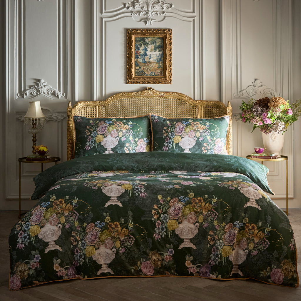 Laurence Llewelyn Bowen Tuscan Holiday Green Duvet Set