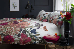The Lyndon Company Tivoli Multi/White Duvet Set