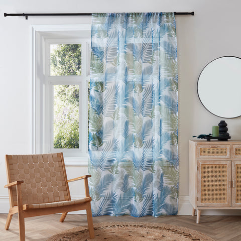 Fusion Tropical Teal Voile Panels