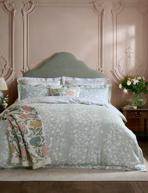 Historic Royal Palaces Tudor Trail Sage Duvet Set