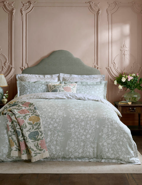 Historic Royal Palaces Tudor Trail Sage Duvet Set