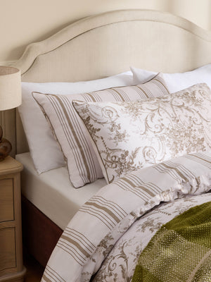 Laura Ashley Tuileries Dark Truffle Duvet Set
