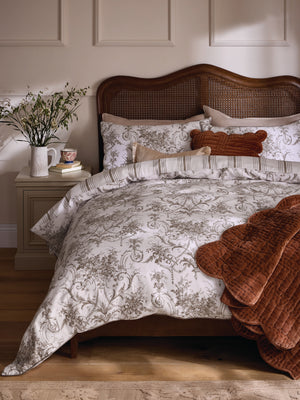 Laura Ashley Tuileries Dark Truffle Duvet Set