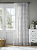 Laura Ashley Tuileries Dove Voile Slot Top Sheep Panel Curtain
