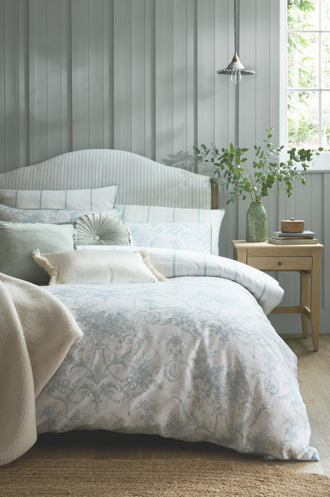 Laura Ashley Tuileries Seaspray Duvet Set