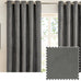 Furn Verso Reversible Suede-Look Blackout Lined Eyelet Curtains