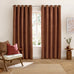 Furn Verso Reversible Suede-Look Blackout Lined Eyelet Curtains
