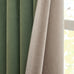 Furn Verso Reversible Suede-Look Blackout Lined Eyelet Curtains