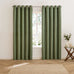 Furn Verso Reversible Suede-Look Blackout Lined Eyelet Curtains