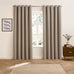 Furn Verso Reversible Suede-Look Blackout Lined Eyelet Curtains
