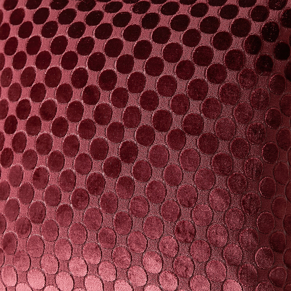 Soiree Velvet Spot 43cm x 43cm Polyester Filled Cushion