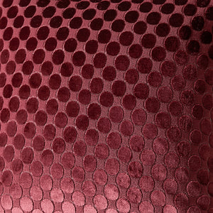 Soiree Velvet Spot 43cm x 43cm Polyester Filled Cushion
