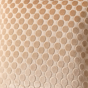 Soiree Velvet Spot 43cm x 43cm Polyester Filled Cushion