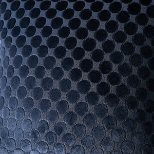 Soiree Velvet Spot 43cm x 43cm Polyester Filled Cushion