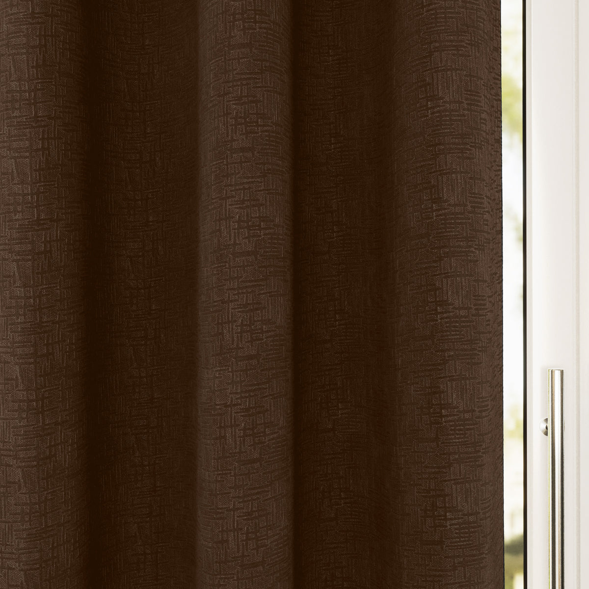 Tyrone Vogue Thermal Blockout Semi Plain Eyelet Curtains