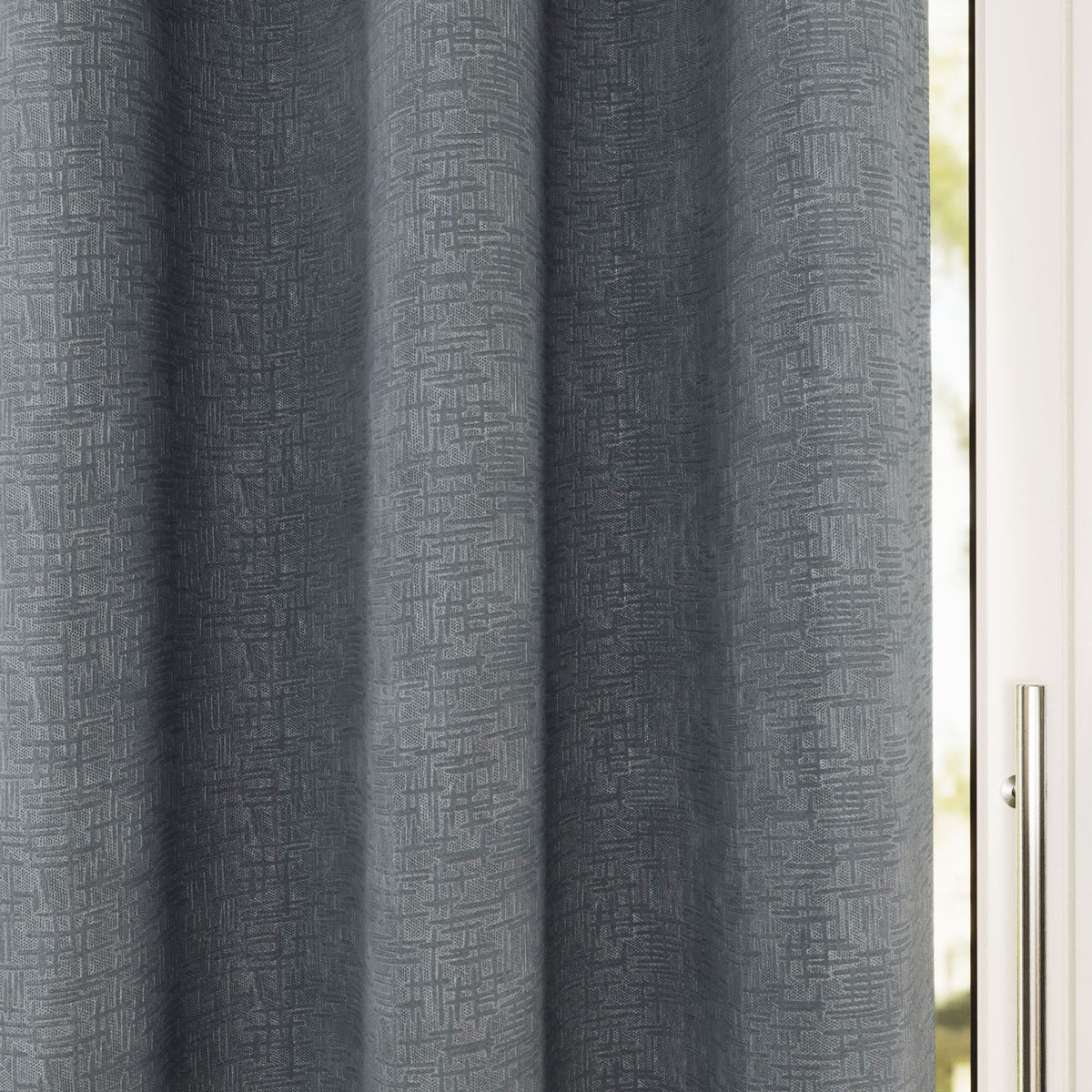 Tyrone Vogue Thermal Blockout Semi Plain Eyelet Curtains