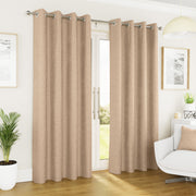 Tyrone Vogue Thermal Blockout Semi Plain Eyelet Curtains