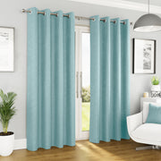Tyrone Vogue Thermal Blockout Semi Plain Eyelet Curtains