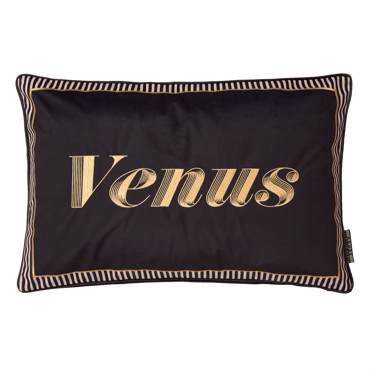 Laurence Llewelyn Bowen Venus Signature Black 40cm x 60cm Polyester Filled Cushion